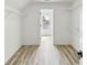 Walk-in closet with white walls and shelving at 4340 Boxwood Trl, Ellenwood, GA 30294