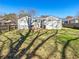 Spacious backyard with a lawn, a wood deck, and a privacy fence at 2548 Loghaven Nw Dr, Atlanta, GA 30318