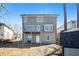 Exterior back of house with deck, shed and air conditioning unit at 613 Woodstone Rd, Lithonia, GA 30058