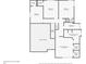 Second floor plan featuring multiple bedrooms, closets and bathrooms, with a primary bathroom and primary closet at 613 Woodstone Rd, Lithonia, GA 30058