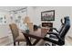 Office space with a desk and view into the kitchen at 1400 Bouldercrest Rd, Atlanta, GA 30316