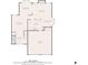 First floor plan with clearly labeled rooms, including living room, kitchen, and a two-car garage at 2304 Stancrest Ln, Lawrenceville, GA 30044