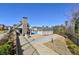 Pool and lounge area with covered seating and landscaping at 4362 White Spruce Aly, Doraville, GA 30360