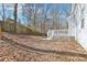 Wooded backyard providing ample space for outdoor activities, a perfect space for nature enthusiasts at 100 Nottingham Dr, Douglasville, GA 30134