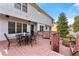 Multi-tiered wood deck with outdoor seating, a gazebo, and great backyard views at 1710 Meadowchase Ct, Snellville, GA 30078