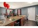 Traditional kitchen with granite countertops and an eat-in counter at 69 Polar Rock Sw Rd, Atlanta, GA 30315
