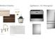 Luxury appliance collection, including gas range, refrigerator, and dishwasher at 6206 Cedarcrest Nw Rd, Acworth, GA 30101