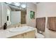 Well-lit bathroom vanity featuring a single sink, storage and neutral colors at 700 Park Regency Ne Pl # 603, Atlanta, GA 30326