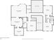 Second floor plan showcasing the primary bedroom, bathrooms, laundry room, and additional bedrooms at 3735 Holiday Lane Ln, Atlanta, GA 30349