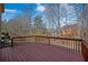 View of the spacious back deck, perfect for outdoor entertaining and relaxation at 1502 Park Hollow Ln, Lawrenceville, GA 30043