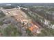 Aerial view of new construction site in a wooded area at 4517 Twinberry Dr, Powder Springs, GA 30127