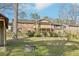 Expansive backyard view showcasing a multi-level deck and lush greenery at 767 Smithstone Se Rd, Marietta, GA 30067