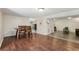 Basement open living space with wood and modern flooring at 767 Smithstone Se Rd, Marietta, GA 30067