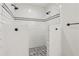 Walk-in shower with two shower heads and white subway tile at 767 Smithstone Se Rd, Marietta, GA 30067