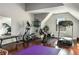 Bright home gym with space for yoga, weights, and cardio equipment at 821 Bufflehead Ct, Stockbridge, GA 30281