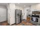 Beautiful kitchen with stainless steel appliances and a refrigerator at 4100 Brown Rd, Tucker, GA 30084