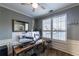 Charming home office featuring natural light and a comfortable work environment at 2075 Crabapple Parc Way, Roswell, GA 30076