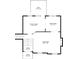 First floorplan features eat-in kitchen, dining room, living room, foyer, and porch at 239 Taylors Farm Dr, Canton, GA 30115