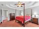 Spacious main bedroom with a coffered ceiling and neutral walls at 239 Taylors Farm Dr, Canton, GA 30115