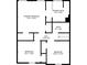 Third floorplan features three bedrooms, two bathrooms, and hallway at 239 Taylors Farm Dr, Canton, GA 30115