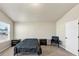 Bedroom featuring neutral walls, carpeted floors, a queen bed, and two windows at 1734 Cadence St, Locust Grove, GA 30248