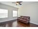 Living room with hardwood floors and natural light at 223 Villa Park Cir, Stone Mountain, GA 30087