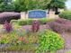 Landscaped entrance sign for The Villas at Park Place community at 223 Villa Park Cir, Stone Mountain, GA 30087