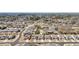 Aerial view of a new development neighborhood; new construction single Gathering homes at 2764 Bateman Sw St, Powder Springs, GA 30127