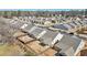 An aerial view of single-Gathering homes featuring fenced-in yards and well-maintained streets at 2764 Bateman Sw St, Powder Springs, GA 30127