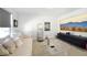 Cozy living room with plush seating, a large television, and lots of natural light at 2764 Bateman Sw St, Powder Springs, GA 30127