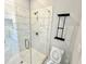 Shower featuring white marble tile walls and floor at 827 Winslow Nw Way, Atlanta, GA 30318