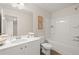 Well-lit bathroom with a shower-tub combo, large vanity, and modern fixtures at 340 Sinclair Ct, Mcdonough, GA 30253