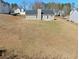 The home's backyard with a view of other homes and greenery at 3577 N Winds N Trl, Douglasville, GA 30135
