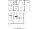 Two story floor plan showcasing the layout of the home with dimensions for each room, including bedrooms and recreation room at 3761 Turner Heights Dr, Decatur, GA 30032