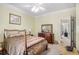 Tastefully decorated bedroom with a queen bed and ample natural light at 2785 Old Sewell Rd, Marietta, GA 30068