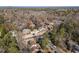 Aerial view showcasing the neighborhood's lush greenery and well-spaced homes at 2785 Old Sewell Rd, Marietta, GA 30068