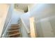 Bright foyer with stairs leading to the second level at 66 Pine Creek Ct, Dallas, GA 30157