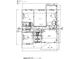 Detailed second floor plan showcasing bedroom layouts, bathrooms, balcony, and staircase locations at 9091 Hanover St, Lithia Springs, GA 30122