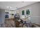 Bright dining area with French doors and stainless steel appliances at 28 Fawn Ct, Sharpsburg, GA 30277