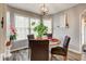 Charming breakfast nook with gray walls, natural light, and a view of greenery at 764 Whitby Dr, Douglasville, GA 30134