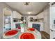 Comfortable breakfast nook featuring gray chairs and easy access to the kitchen at 764 Whitby Dr, Douglasville, GA 30134