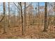 A wooded lot offers privacy and potential for a custom-built home surrounded by nature and tranquility at 764 Whitby Dr, Douglasville, GA 30134