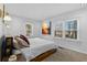 Bright bedroom with two windows and neutral decor at 2746 Hedgewood Nw Dr, Atlanta, GA 30311