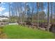 Expansive green backyard with pool, patio, and wooded view at 47 Cuthbert Ln Ne, Acworth, GA 30101