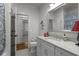 Elegant bathroom with neutral tones, granite countertop, and vanity with modern fixtures at 47 Cuthbert Ln Ne, Acworth, GA 30101