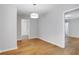 Bedroom offering hardwood floors and access to other rooms at 819 Forrest Se Cir, Atlanta, GA 30354