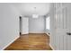 Bedroom boasting hardwood floors and neutral paint at 819 Forrest Se Cir, Atlanta, GA 30354