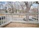 This is an image of the deck and parking area outside at 1205 Gettysburg Pl, Sandy Springs, GA 30350