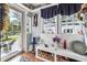 Cozy foyer with natural light, a bench with storage, and charming decorative accents at 4828 Lakewood Dr, Acworth, GA 30101