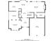 Main floor plan featuring a kitchen, living room, dining area, Gathering room, and garage at 10780 S Kimball Bridge Xing, Alpharetta, GA 30022